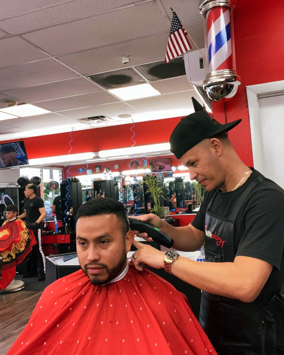 Professional master barber Avran